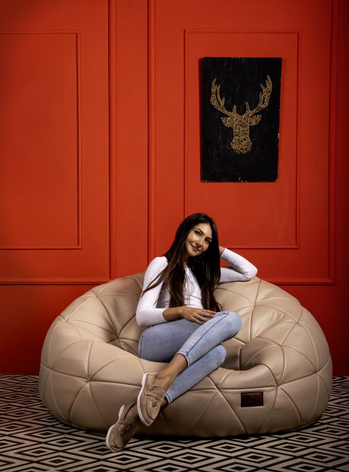 Royal Bean Bag - Bej