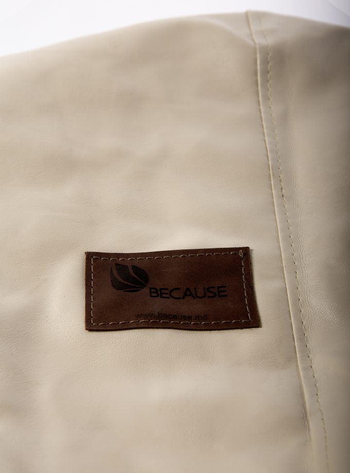 Beige Bean Bag